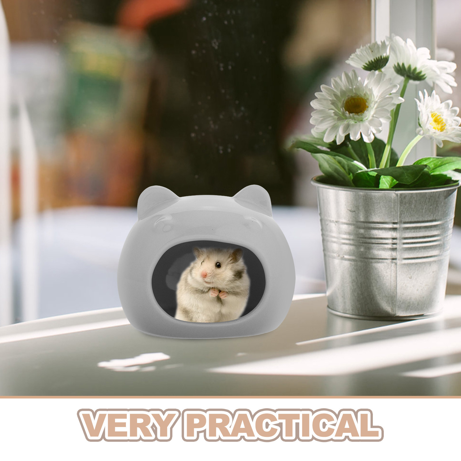 Seramik Hamster Saklanma Yeri  - Hide Cave Ceramic incelemesi ve fiyatı